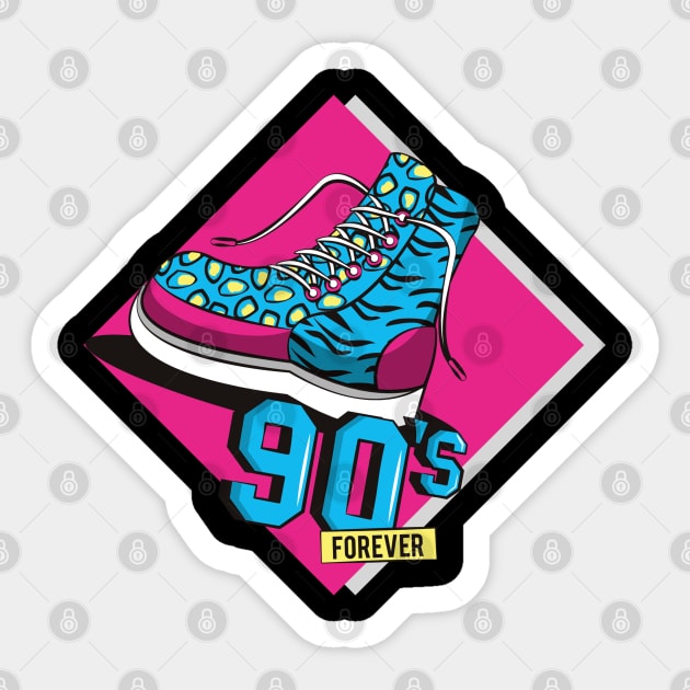 90s forever Sticker by schmomsen